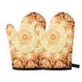 Shining Kaleidoscope Print Oven Mitts