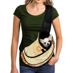 Shining Kaleidoscope Print Pet Sling Carrier