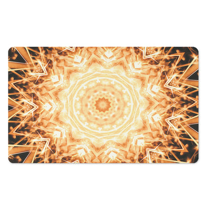 Shining Kaleidoscope Print Polyester Doormat
