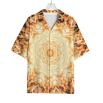 Shining Kaleidoscope Print Rayon Hawaiian Shirt