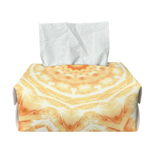 Shining Kaleidoscope Print Rectangle Tissue Box Cover