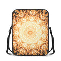 Shining Kaleidoscope Print Rectangular Crossbody Bag