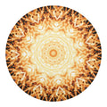 Shining Kaleidoscope Print Round Blanket