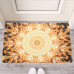 Shining Kaleidoscope Print Rubber Doormat