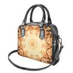 Shining Kaleidoscope Print Shoulder Handbag