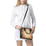 Shining Kaleidoscope Print Shoulder Handbag