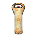 Shining Kaleidoscope Print Single Neoprene Wine Tote