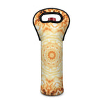 Shining Kaleidoscope Print Single Neoprene Wine Tote