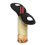 Shining Kaleidoscope Print Single Neoprene Wine Tote