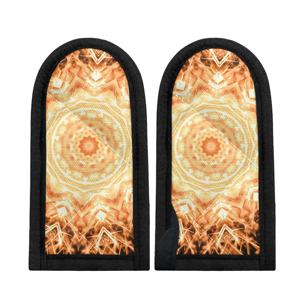 Shining Kaleidoscope Print Skillet Handle Cover