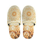 Shining Kaleidoscope Print Slippers
