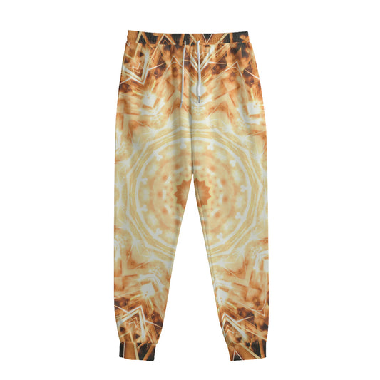 Shining Kaleidoscope Print Sweatpants