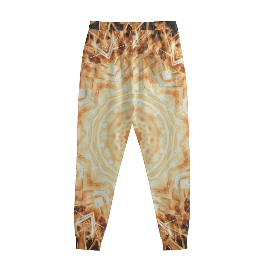 Shining Kaleidoscope Print Sweatpants