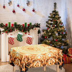 Shining Kaleidoscope Print Tablecloth