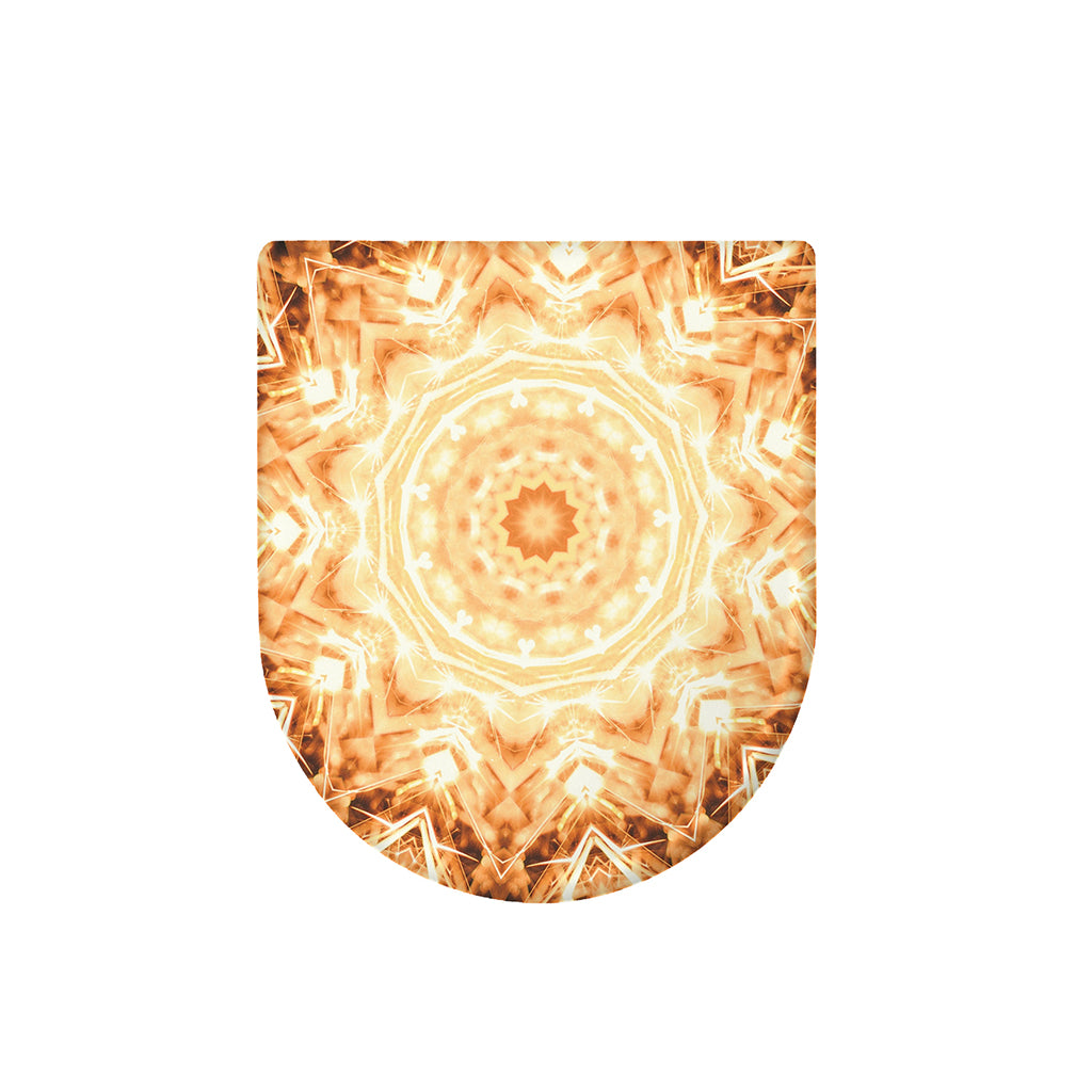 Shining Kaleidoscope Print Toilet Lid Cover