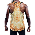 Shining Kaleidoscope Print Training Tank Top