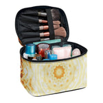Shining Kaleidoscope Print Travel Makeup Bag