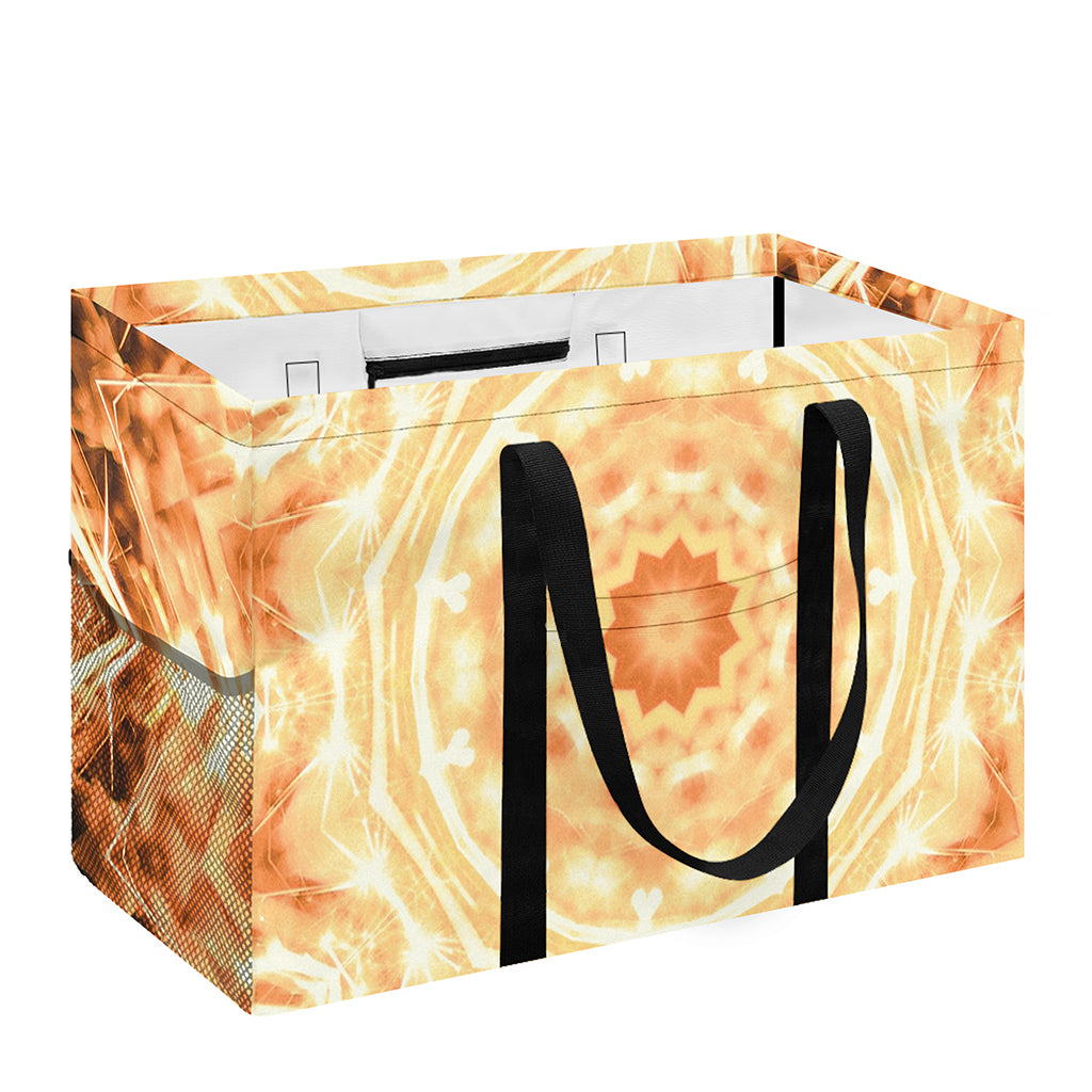 Shining Kaleidoscope Print Utility Tote Bag