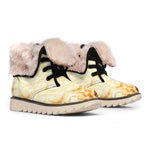 Shining Kaleidoscope Print Winter Boots