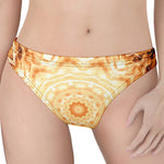 Shining Kaleidoscope Print Women's Thong