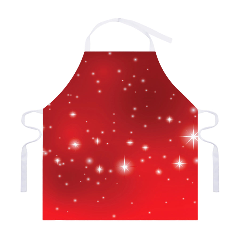 Shiny Sparkle Print Adjustable Apron