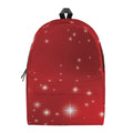 Shiny Sparkle Print School Backpack