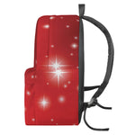 Shiny Sparkle Print Backpack