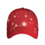 Shiny Sparkle Print Baseball Cap
