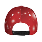 Shiny Sparkle Print Baseball Cap