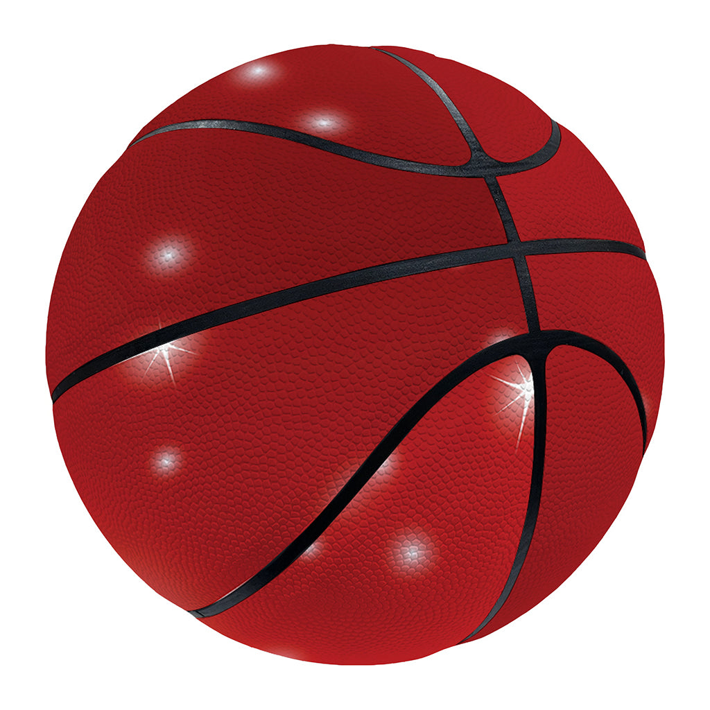 Shiny Sparkle Print Basketball