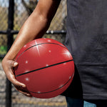 Shiny Sparkle Print Basketball