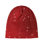 Shiny Sparkle Print Beanie