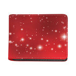 Shiny Sparkle Print Bifold Wallet