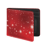 Shiny Sparkle Print Bifold Wallet