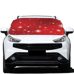 Shiny Sparkle Print Car Windshield Snow Cover