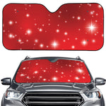 Shiny Sparkle Print Car Windshield Sun Shade