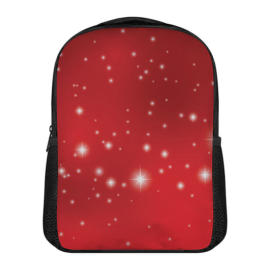 Shiny Sparkle Print Casual Backpack