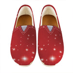 Shiny Sparkle Print Casual Shoes