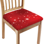 Shiny Sparkle Print Chair Cushion Cover