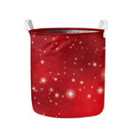 Shiny Sparkle Print Collapsible Laundry Basket