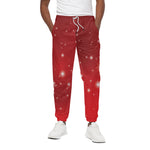 Shiny Sparkle Print Cotton Pants