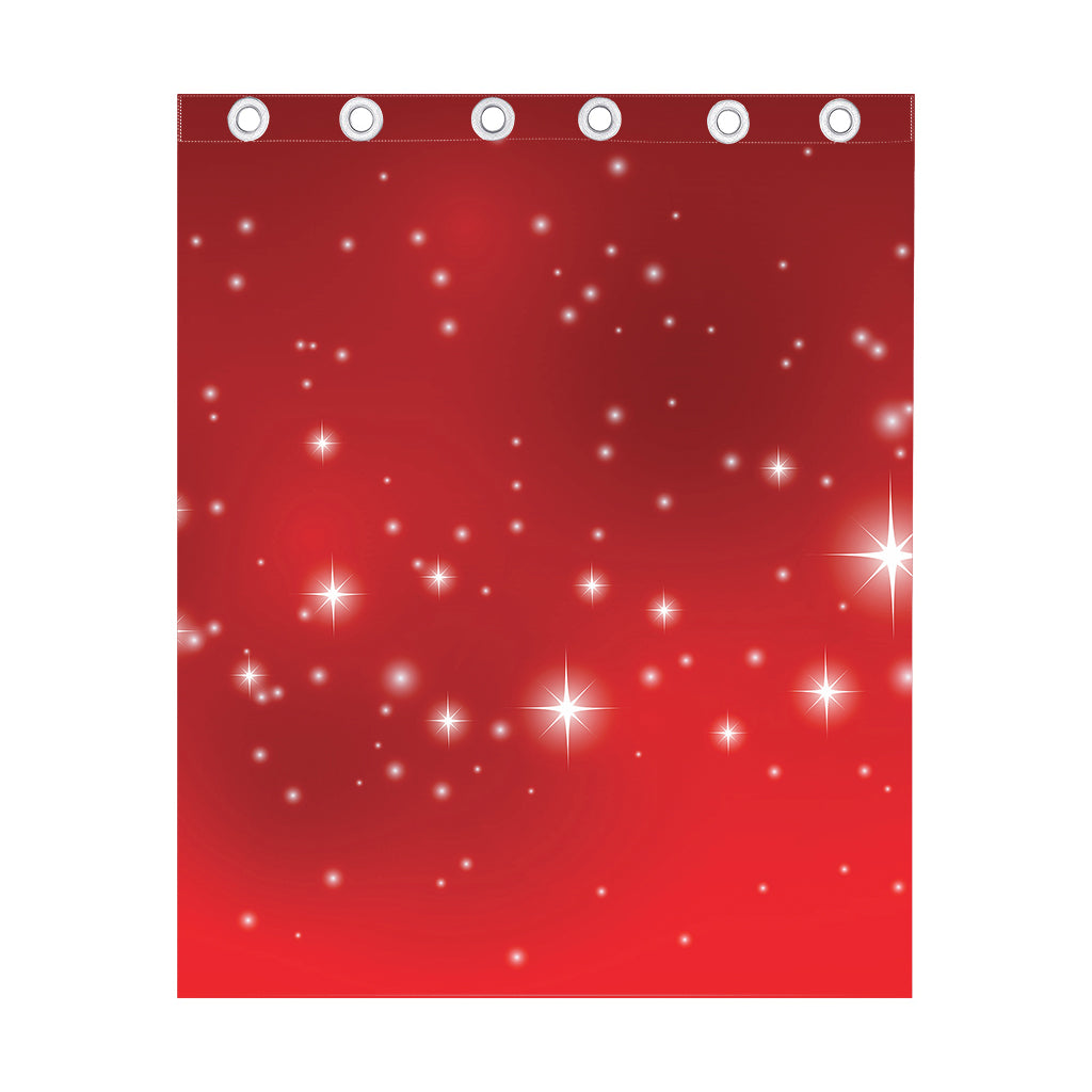 Shiny Sparkle Print Curtain