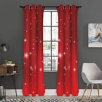 Shiny Sparkle Print Curtain
