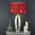 Shiny Sparkle Print Drum Lamp Shade