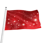 Shiny Sparkle Print Flag