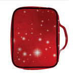Shiny Sparkle Print Front Pocket Bible Bag