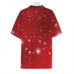 Shiny Sparkle Print Hawaiian Shirt