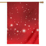 Shiny Sparkle Print House Flag