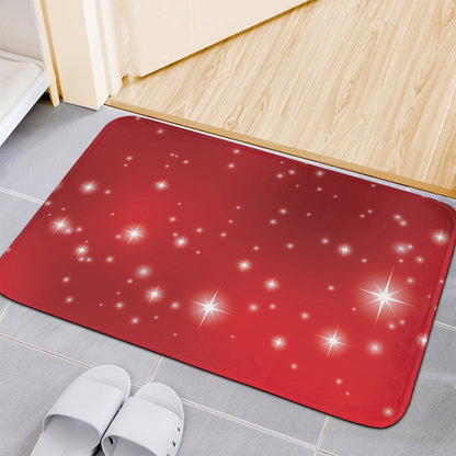Shiny Sparkle Print Indoor Door Mat