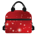 Shiny Sparkle Print Insulated Lunch Bag